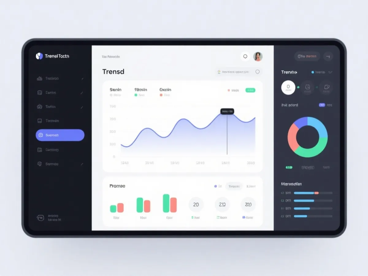 数据趋势与统计示意